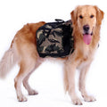 Fidgetstein Large Dog Saddle Backpack – Camouflage Adventure Pack