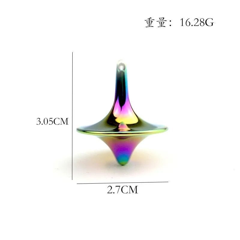 Fidgetstein Mini Metal Spinning Top