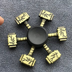 Fidgetstein Antique Brass Finish Metal Fidget Spinner