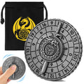 Fidgetstein 7-in-1 Metal Dice Spinner – Dragon & Sword