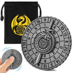 Fidgetstein 7-in-1 Metal Dice Spinner – Dragon & Sword