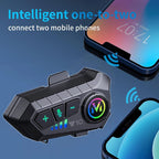 Fidgetstein Bluetooth 5.3 Motorcycle Helmet Headset – IPX6