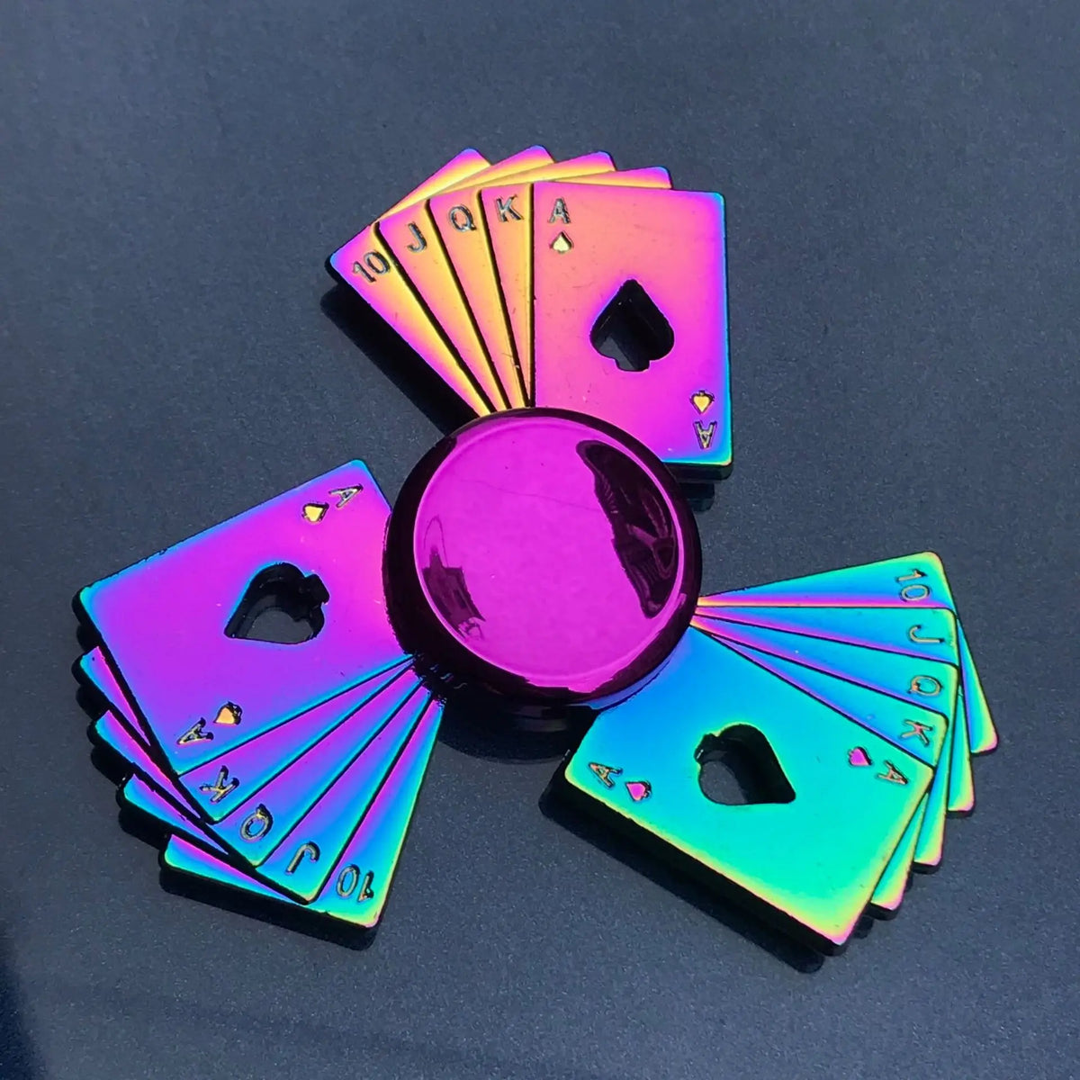 Fidgetstein Metal Fidget Spinner – Design Collection