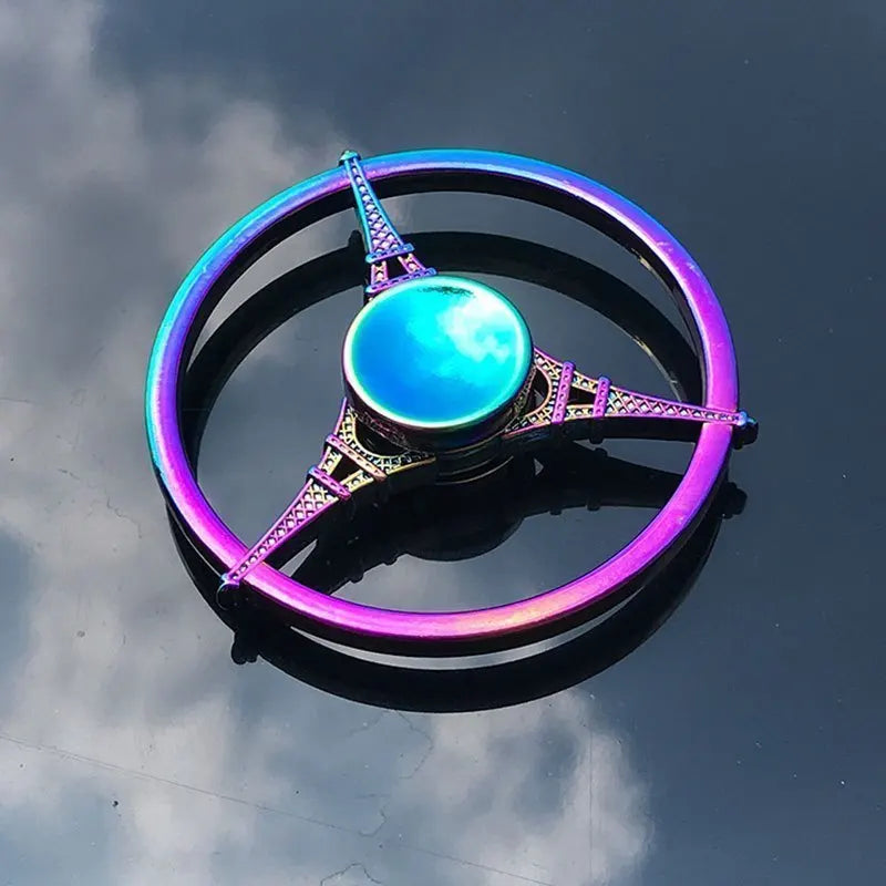 Fidgetstein Rainbow Metal Fidget Spinner