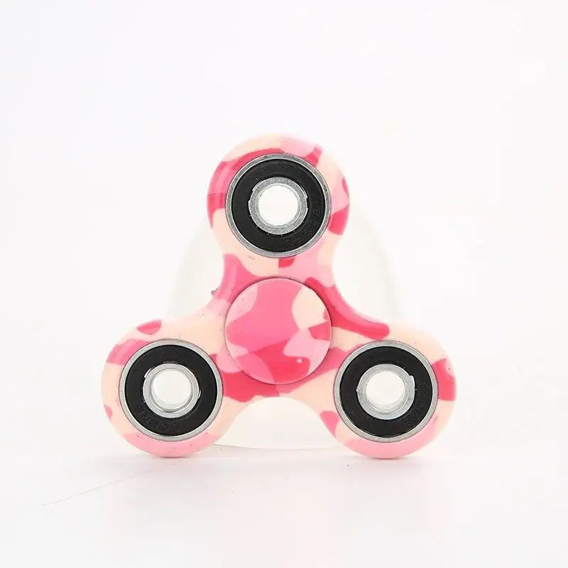 Fidgetstein Patterned Three-Arm Fidget Spinner