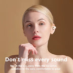 Fidgetstein Bluetooth 5.3 Open-Ear Clip Wireless Earphone