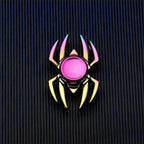 Fidgetstein Metal Spider Fidget Spinner – Rainbow Alloy