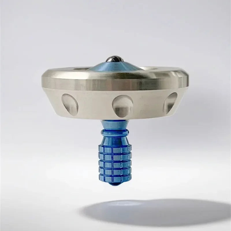 Fidgetstein Precision Metal Spinning Top – No Base