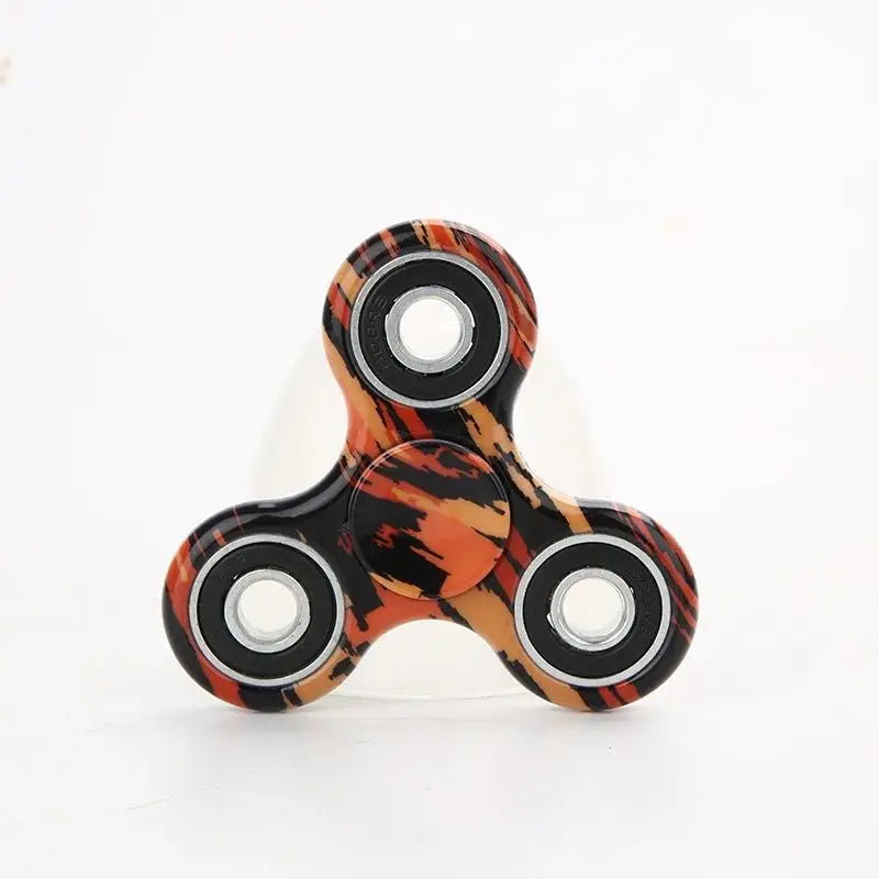 Fidgetstein Patterned Three-Arm Fidget Spinner