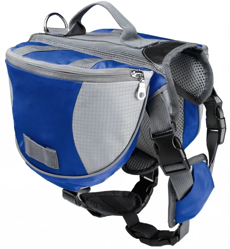 Fidgetstein Outdoor Dog Saddle Backpack – Reflective Adventure Pack