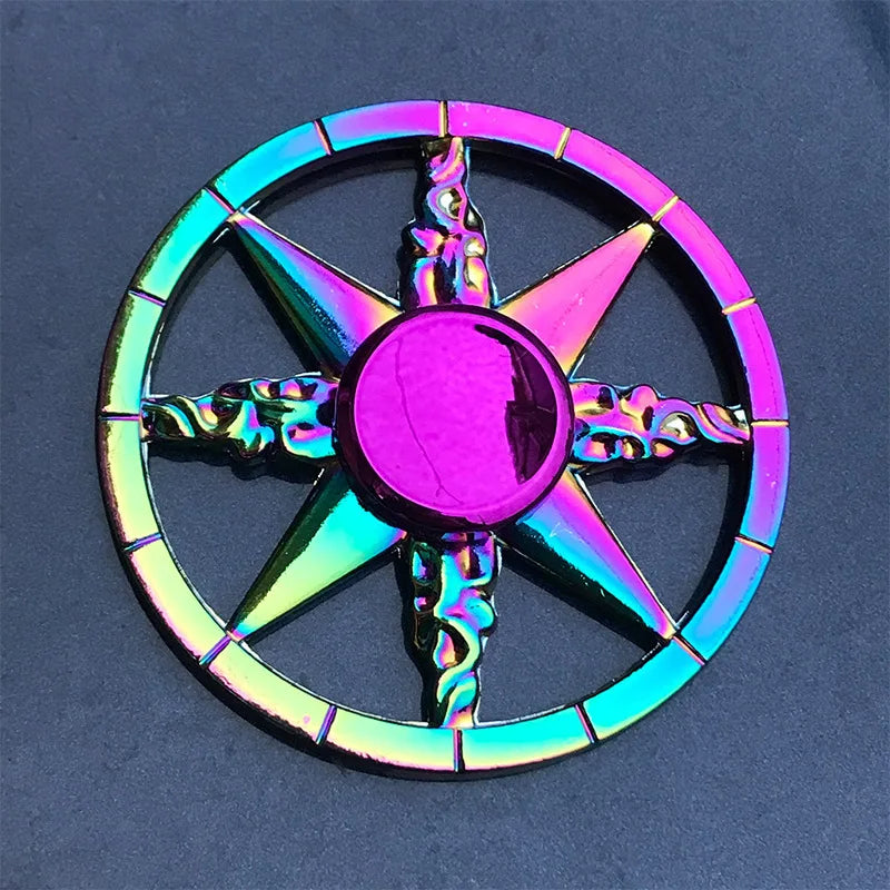 Fidgetstein Rainbow Metal Fidget Spinner