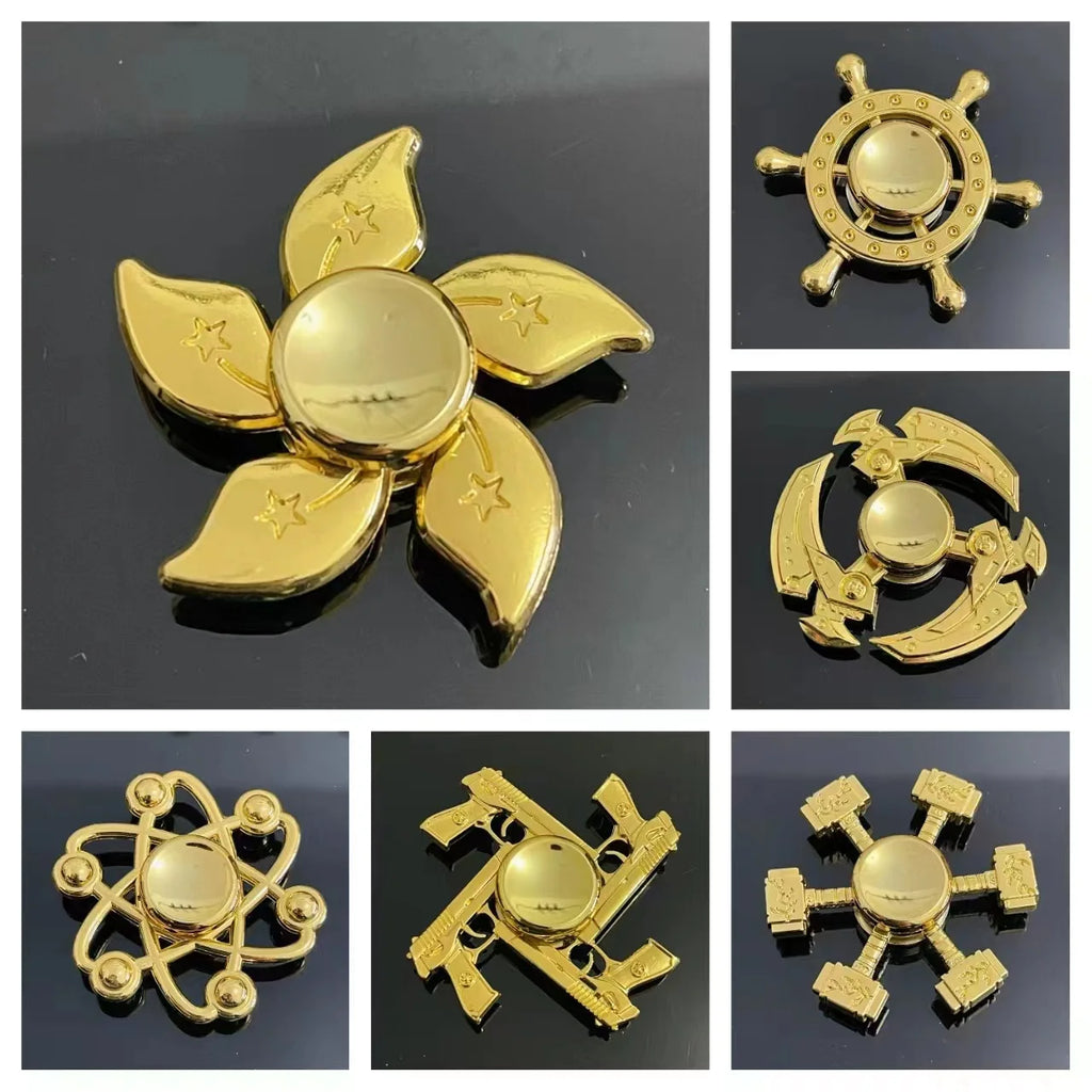 Fidgetstein Metal Fidget Spinner – Design Collection