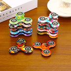 Fidgetstein Patterned Three-Arm Fidget Spinner