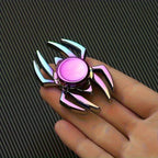 Fidgetstein Metal Spider Fidget Spinner – Rainbow Alloy