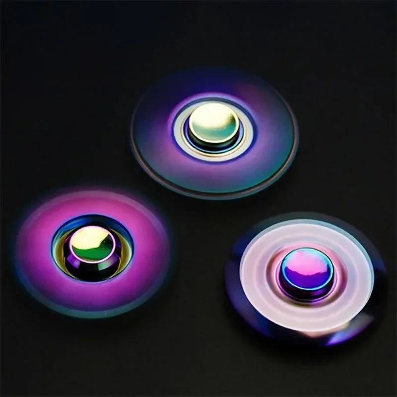 Fidgetstein Rainbow Metal Fidget Spinner