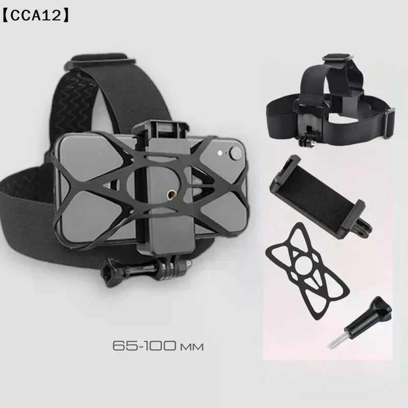 Fidgetstein Adjustable Head-Mounted POV Phone & Action Camera Holder