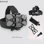 Fidgetstein Adjustable Head-Mounted POV Phone & Action Camera Holder