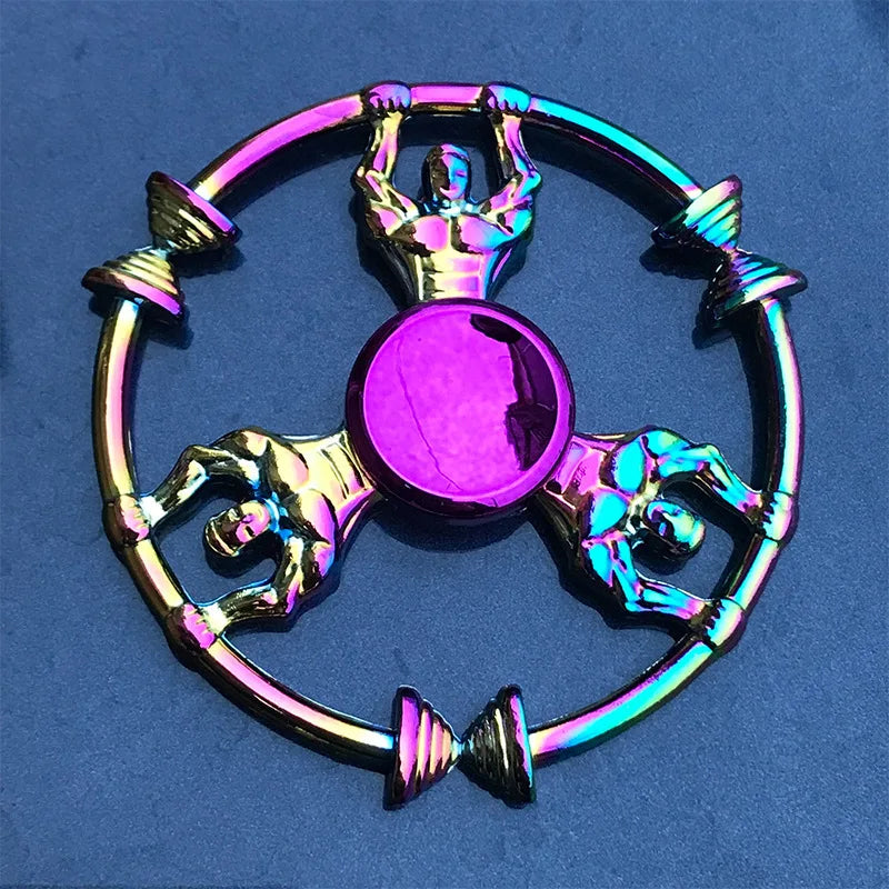 Fidgetstein Rainbow Metal Fidget Spinner