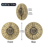 Fidgetstein 7-in-1 Metal Dice Spinner – Dragon & Sword