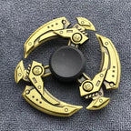 Fidgetstein Antique Brass Finish Metal Fidget Spinner
