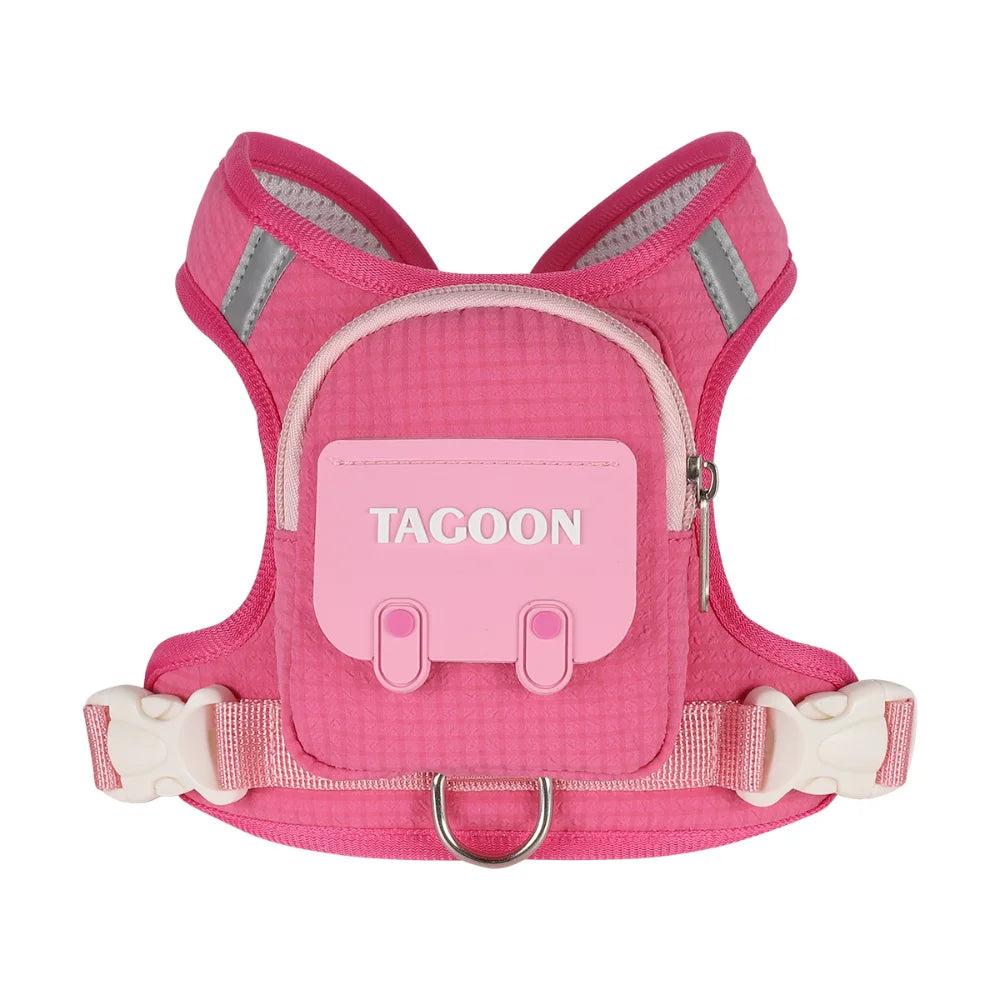 Fidgetstein Plaid Dog Backpack Harness – Outdoor Adventure Pack