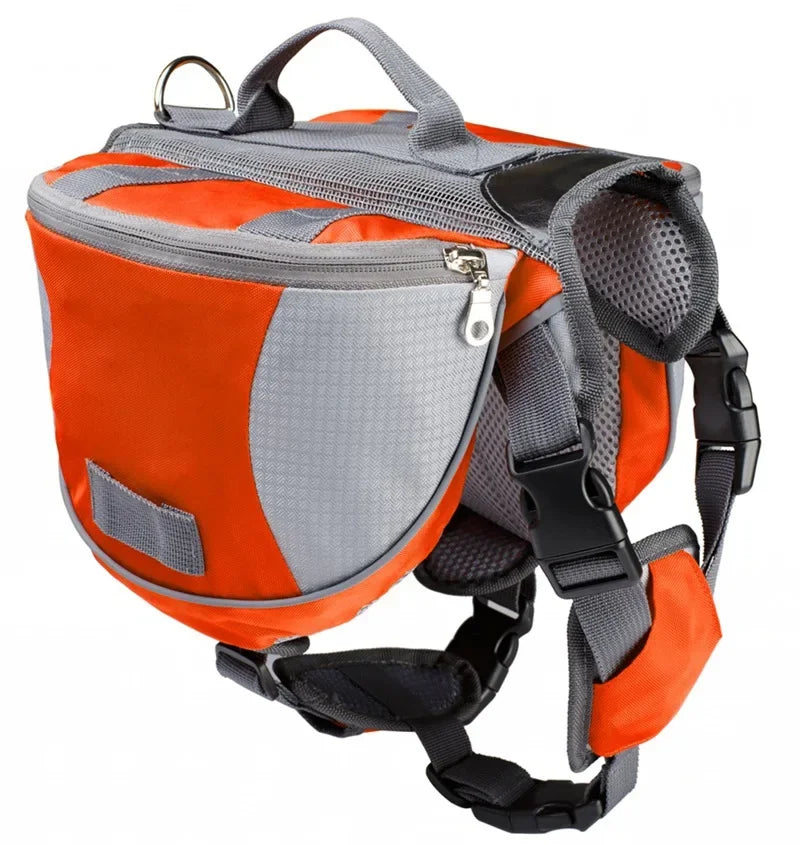 Fidgetstein Outdoor Dog Saddle Backpack – Reflective Adventure Pack
