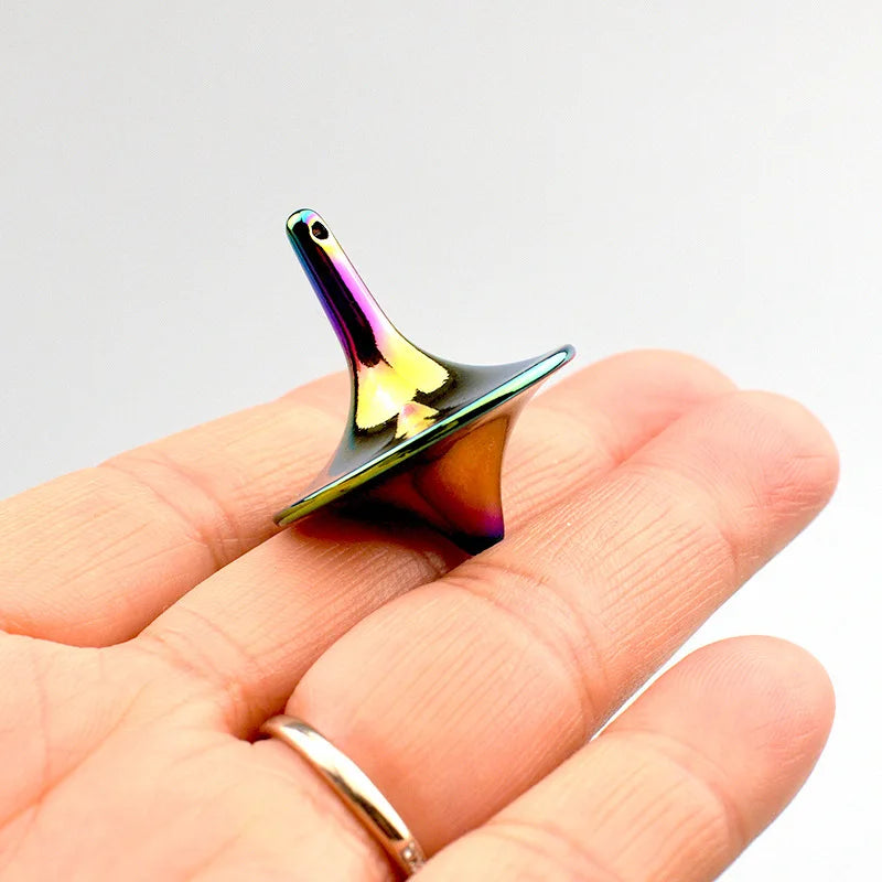 Fidgetstein Mini Metal Spinning Top
