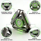 Fidgetstein Stellar Nucleus – Glow-in-the-Dark Metal Spinner