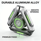 Fidgetstein Stellar Nucleus – Glow-in-the-Dark Metal Spinner
