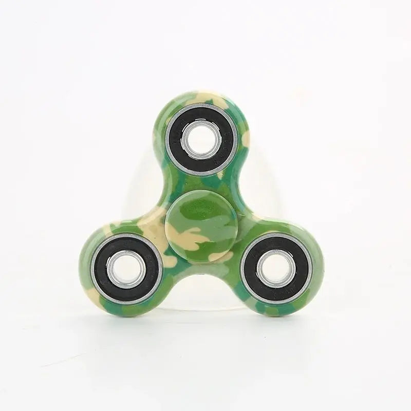 Fidgetstein Patterned Three-Arm Fidget Spinner