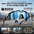 Fidgetstein Smart Cycling Camera Glasses – HD Video & Bluetooth