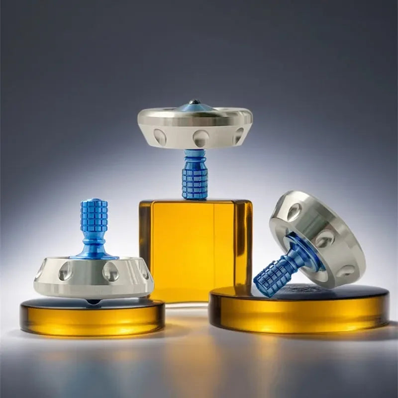Fidgetstein Precision Metal Spinning Top – No Base