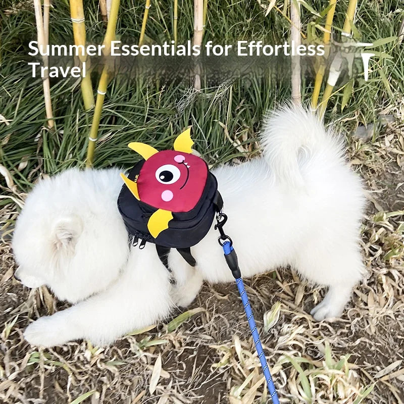 Fidgetstein Dog Walking Backpack – Treat & Adventure Bag