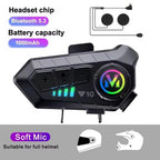 Fidgetstein Bluetooth 5.3 Motorcycle Helmet Headset – IPX6