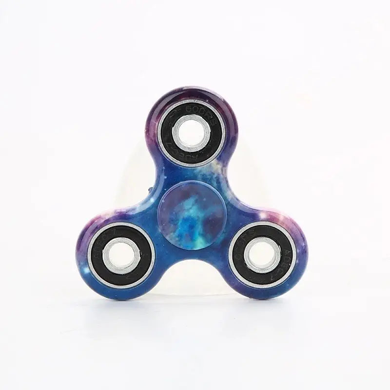 Fidgetstein Patterned Three-Arm Fidget Spinner
