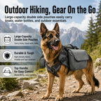 Fidgetstein Tactical Dog Backpack Harness – Outdoor Adventure Pack