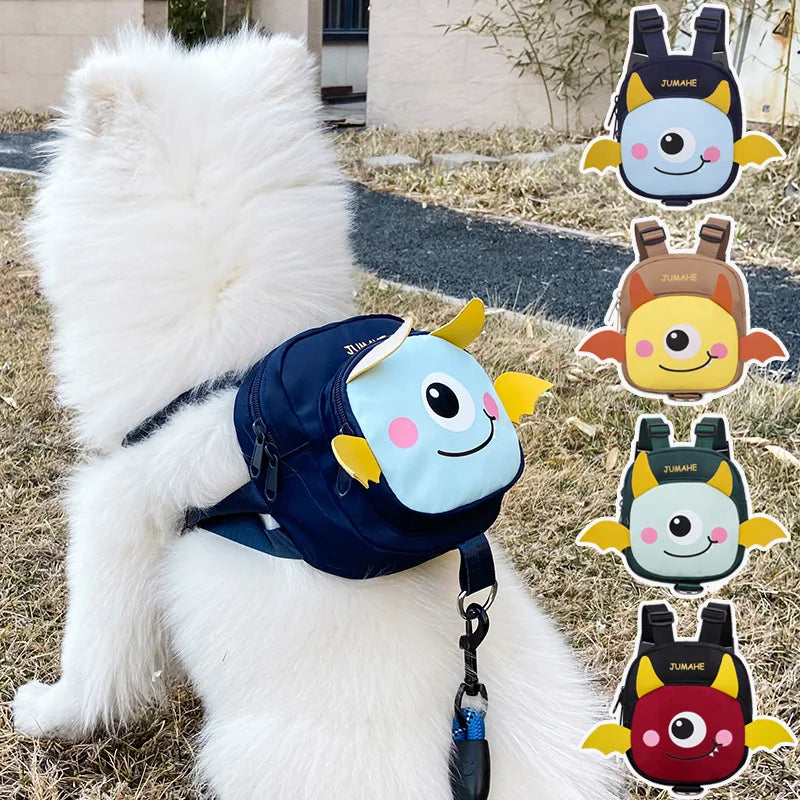 Fidgetstein Dog Walking Backpack – Treat & Adventure Bag
