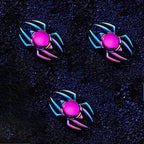 Fidgetstein Metal Spider Fidget Spinner – Rainbow Alloy