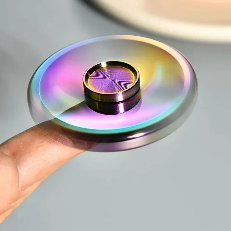 Fidgetstein Rainbow Metal Fidget Spinner