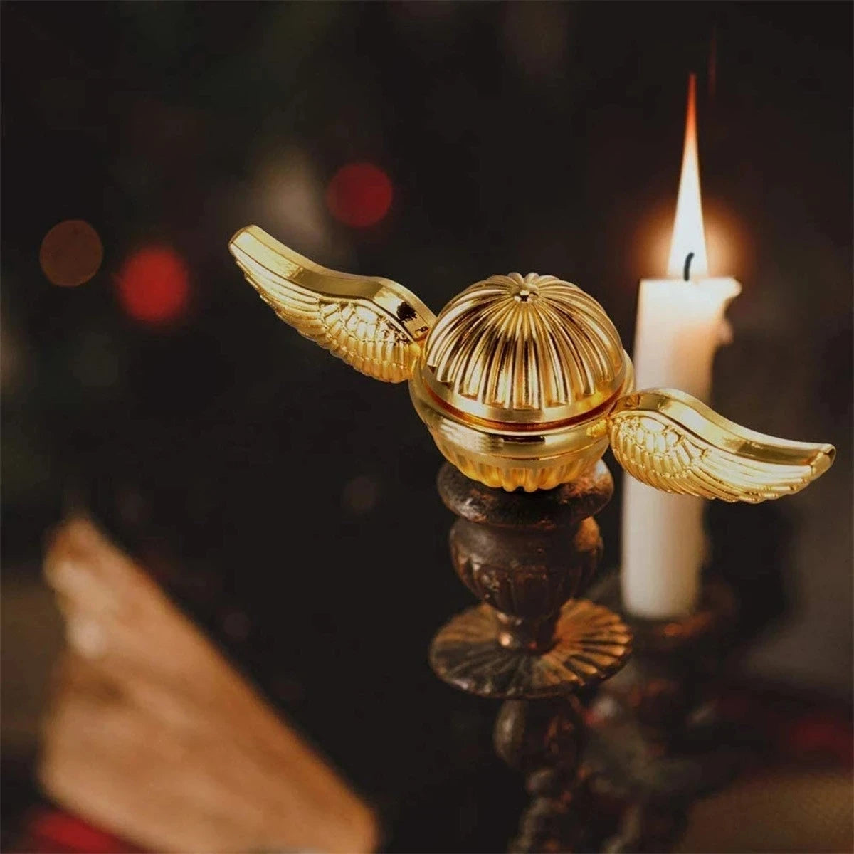 Fidgetstein Winged Orb Metal Fidget Spinner