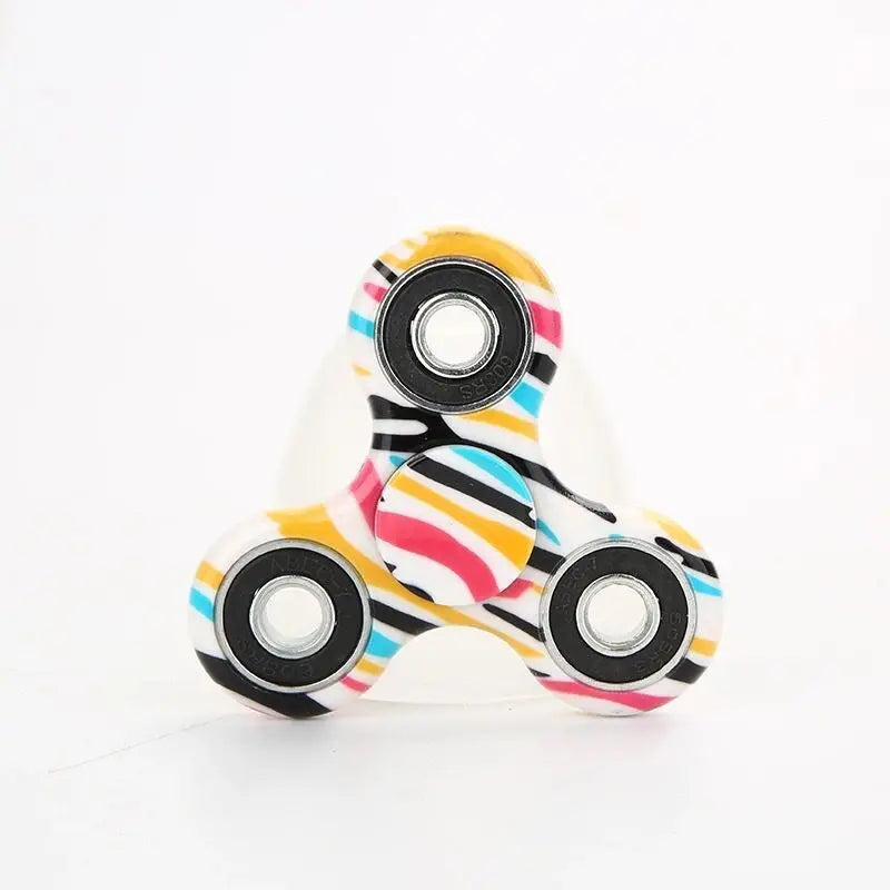 Fidgetstein Patterned Three-Arm Fidget Spinner