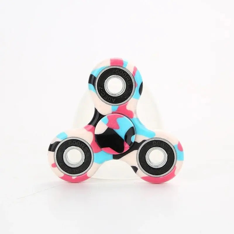 Fidgetstein Patterned Three-Arm Fidget Spinner
