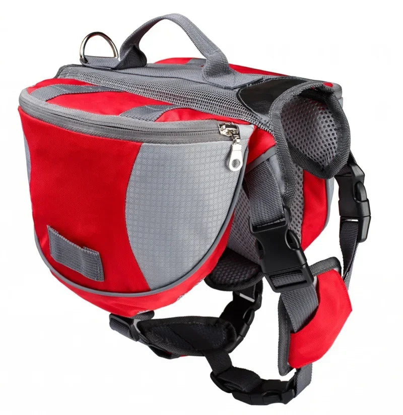 Fidgetstein Outdoor Dog Saddle Backpack – Reflective Adventure Pack