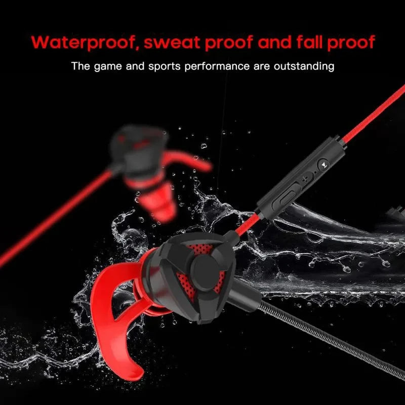 Fidgetstein Wired Gaming Earbuds with Microphone – 3.5mm
