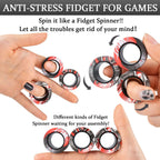 3-Piece Magnetic Ring Fidget Spinner